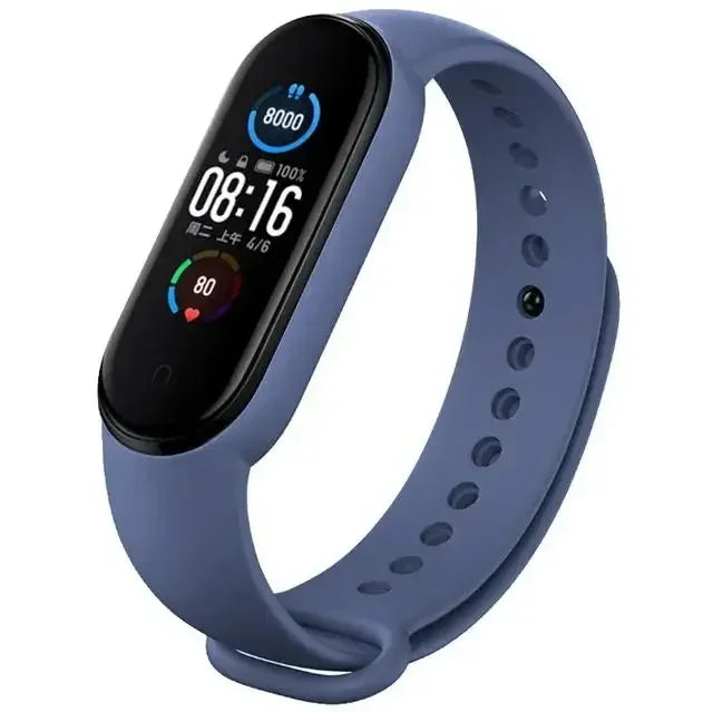 Watchbands For Xiaomi Mi Band 7 6 5 4 3 strap Wristband New Silicone sports Bracelet Correa Mi Band 7 6 5 Smartwatch Accessories