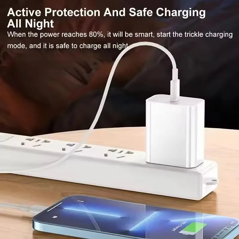 35W PD Fast Charging USB Cable For iPhone 14 8 7 Plus 13 12 Mini 11 Pro XS Max XR X USB C Rapid Charge Cable 0.25m 1m 1.5m 2m 3m