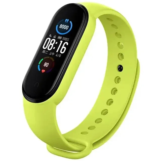 Watchbands For Xiaomi Mi Band 7 6 5 4 3 strap Wristband New Silicone sports Bracelet Correa Mi Band 7 6 5 Smartwatch Accessories