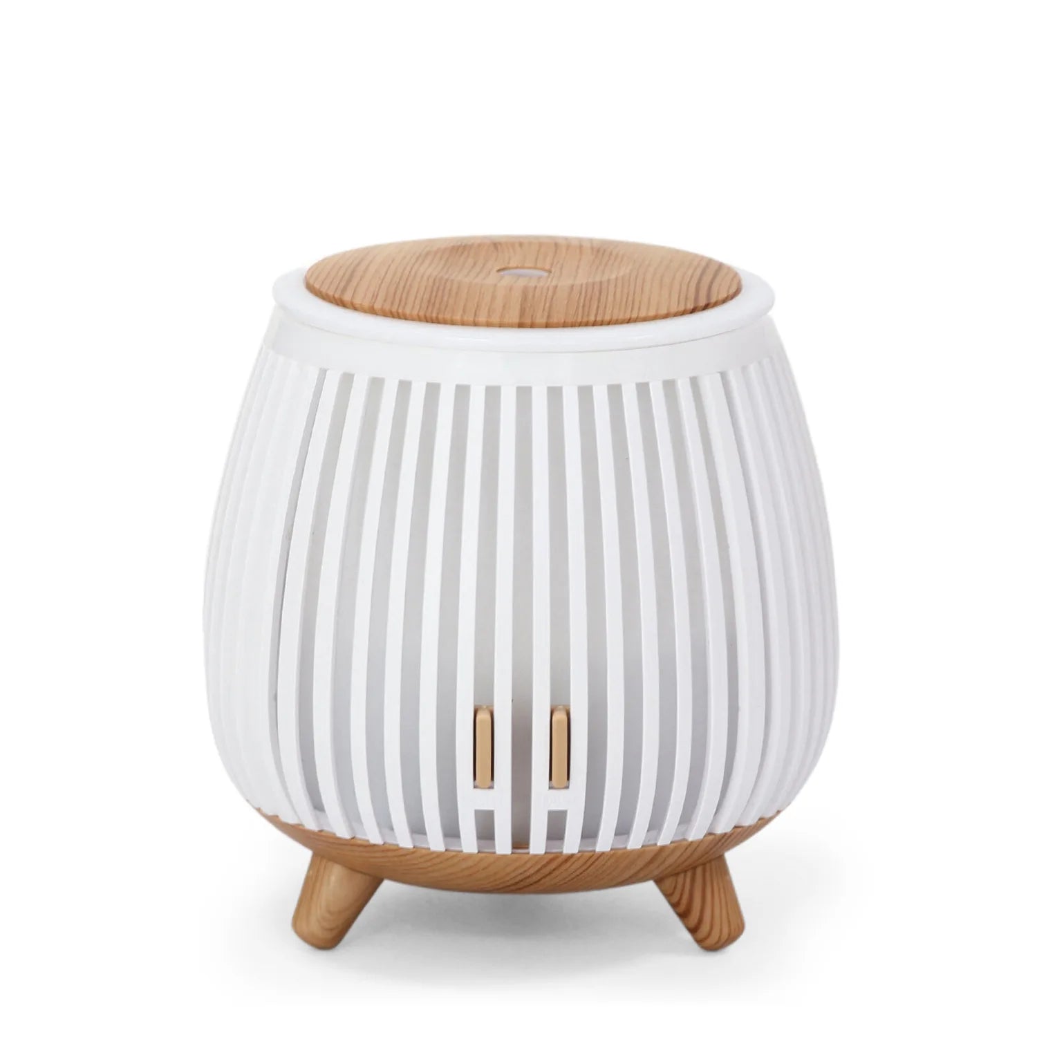 Ultrasonic Wood Grain Aroma Diffuser Essential Oil Humidifier 7 Color Night Light Home Decorative Mini Mist Diffuser 2026