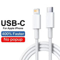 35W PD Fast Charging USB Cable For iPhone 14 8 7 Plus 13 12 Mini 11 Pro XS Max XR X USB C Rapid Charge Cable 0.25m 1m 1.5m 2m 3m