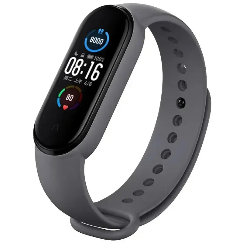 Watchbands For Xiaomi Mi Band 7 6 5 4 3 strap Wristband New Silicone sports Bracelet Correa Mi Band 7 6 5 Smartwatch Accessories