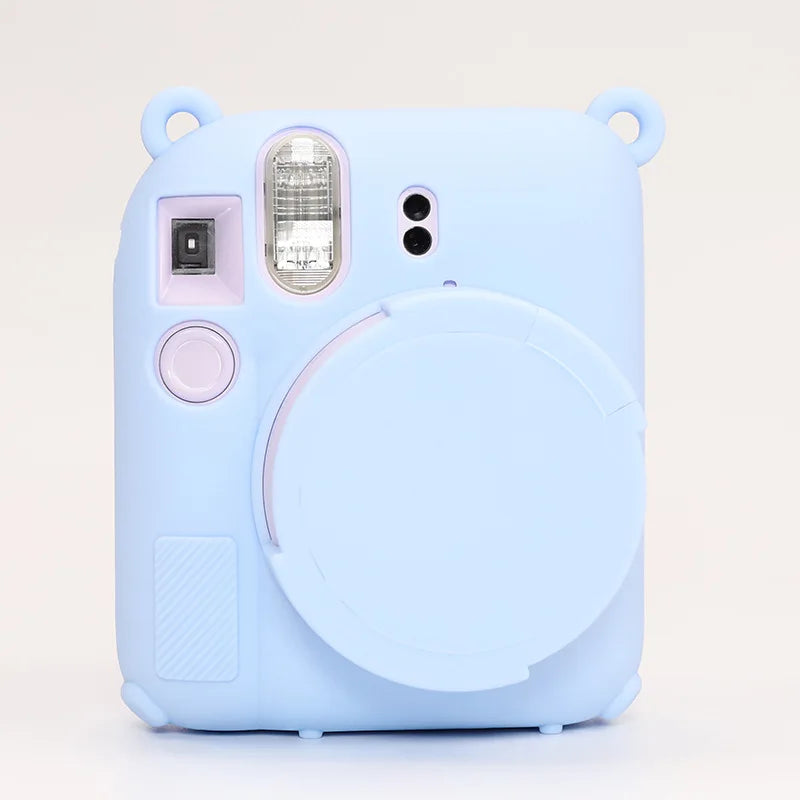 Fujifilm Mini12 Silicone Case Shockproof Drop-Proof Lightweight Soft Protector Cover Camera Body Skin Instant Camera Accessories