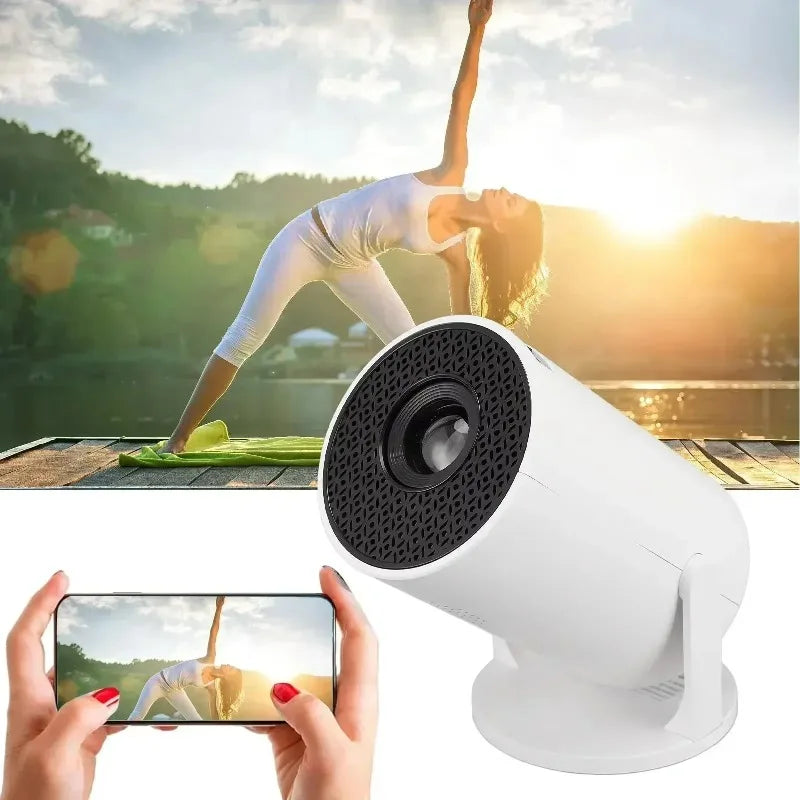 2026 HY300 Outdoor portable LED Projector 4KWifi 1080P 1280 720P HD Home Cinema Video Movies Video Game Projection