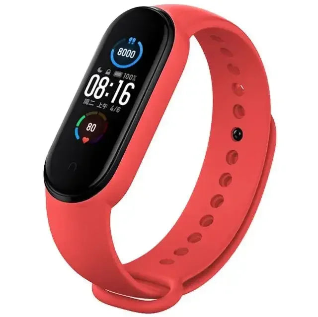 Watchbands For Xiaomi Mi Band 7 6 5 4 3 strap Wristband New Silicone sports Bracelet Correa Mi Band 7 6 5 Smartwatch Accessories